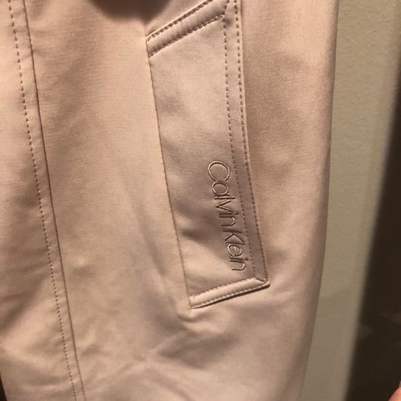 NWT Large Calvin Klein Trench Coat Removable hood - Picture 7 of 12